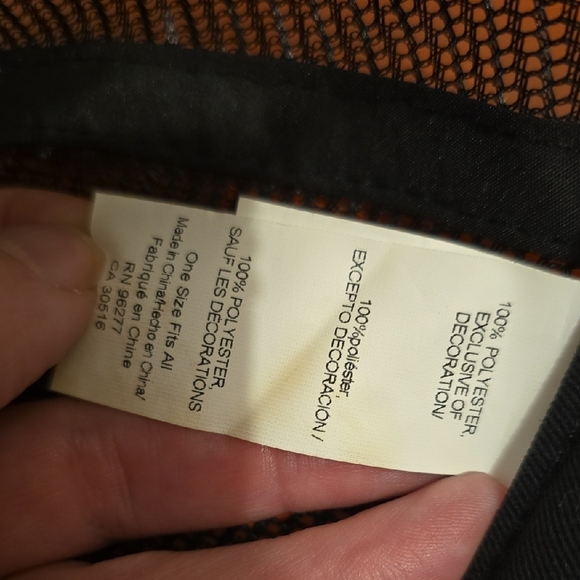 Vans Black and Red Floral Hat - Picture 2 of 7